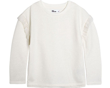 Epic Threads Little Girls Long Sleeve Drop Holiday Ivory Size 5