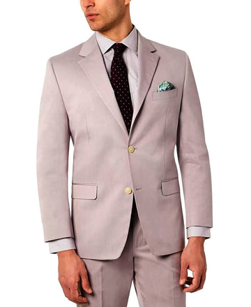 SEAN JOHN Men's Classic-Fit Solid Suit Jacket Pink Size 36S MSRP $360