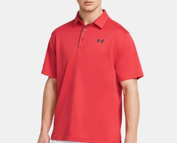 Under Armour Red Solstice Tech Polo - Mens Polo - 1290140-814