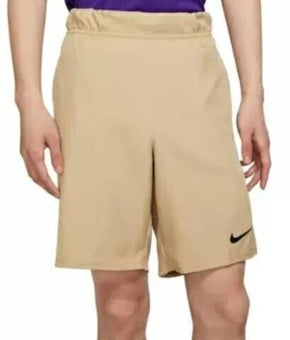 Nike Men's Court Dri-FIT Victory 9" Tennis Shorts beige Size M MSRP $45
