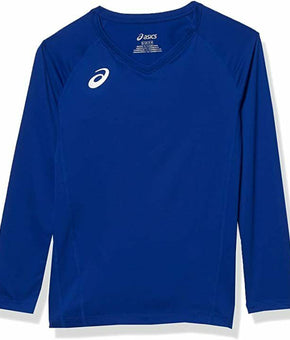 ASICS Youth Spin Serve Volleyball Jersey top Royal Blue Size XL MSRP $40