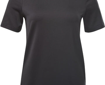 Reebok Women's Speedwick Slim Fit Crew Neck T-Shirt Black Size S MSRP $25