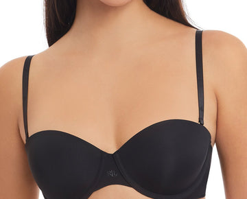 Lauren Ralph Lauren Convertible Strapless Bra 4L0056 Black Size 34C MSRP $68