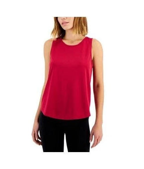 Ideology Tank Top Womens Size XS Pink Berry Scoop Neck Lightweight Active Gym