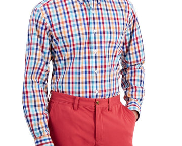 Club Room Men's Regular Fit Dress Shirt Multi Color Size 18.5 x 36/37 MSRP $60