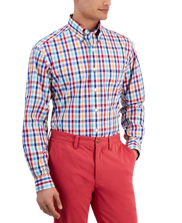 Club Room Men's Regular Fit Dress Shirt Multi Color Size 18.5 x 36/37 MSRP $60