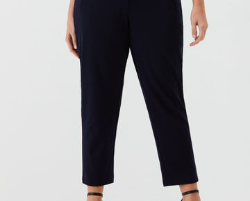 Rafaella Plus Size Straight Leg Ankle Pants Black Size 20W MSRP $89