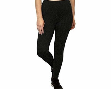 Spyder Womens Active Tight Leggings Web Print (Black Size S)