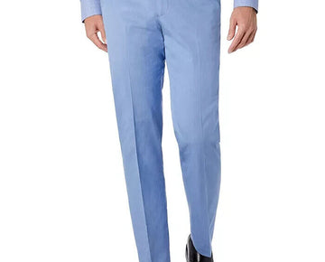 Sean John Men's Classic-Fit Solid Suit Pants Blue Size 40X32 MSRP $135