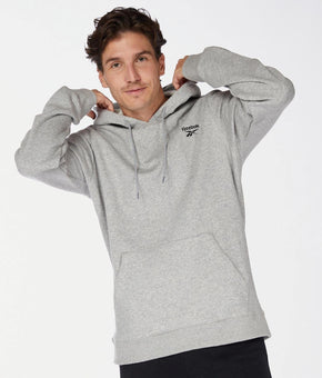 Reebok Men's Identity Fleece Pullover Hoodie Gray Size 2XL MSRP $50