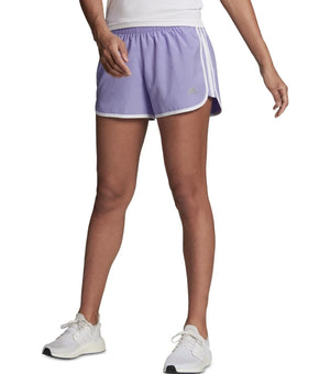 Adidas M20 Short Shorts Womens Size S Light Purple Running 3 Inseam Primegreen