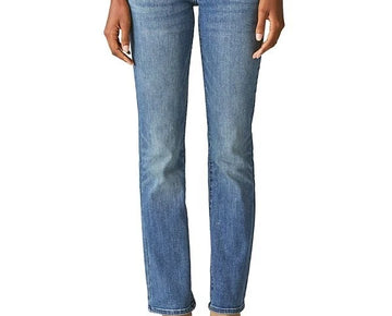 Lucky Brand Women's Sweet Straight Leg Jeans Blue Size 28 MSRP $99