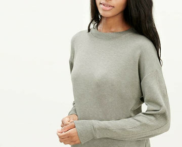 Spendid Super soft Valley Pullover Womens Gray Size M MSRP $118