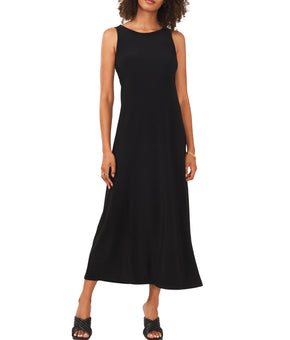 Vince Camuto Plus Size Keyhole Sleeveless Maxi Dress Rich Black Size 2X MSRP $79