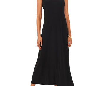 Vince Camuto Plus Size Keyhole Sleeveless Maxi Dress Rich Black Size 2X MSRP $79