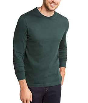 Club Room Mens Cotton Crewneck T-Shirt Green Size L
