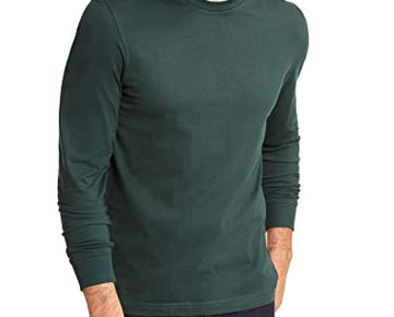 Club Room Mens Cotton Crewneck T-Shirt Green Size L