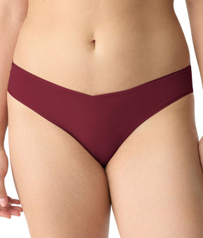 Gap Body Womens Super Stretch Bikini Panties GPW01382 Cabernet Red Size M