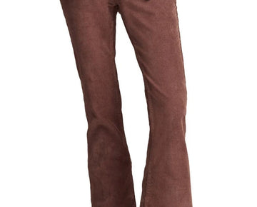 Lucky Brand Stevie High-Rise Corduroy Flare Pants Size 00/24 Huckleberry $109