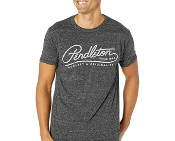 Pendleton Men's Rope Logo Graphic T-Shirt Gray Size M