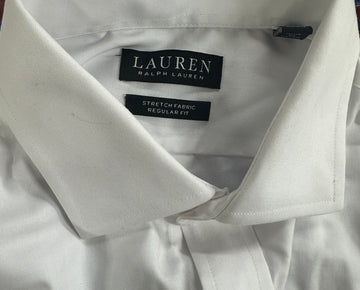 Men's Clothing Dress Shirts & Jacket Wholesale Lot, RALPH LAUREN, CALVIN KLEIN, VAN HEUSEN and CLUB ROOM, 7 items, Shelf Pulls, MSRP $594