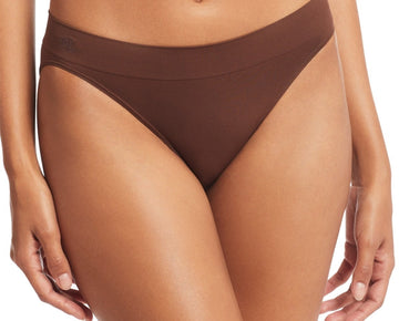 Lauren Ralph Lauren Seamless Jersey Bikini Brief Underwear 4L0011 - Brown Size S