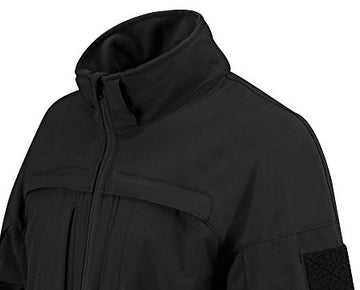 Propper Men's BA Softshell Duty Jacket, Black, Size XS Regular