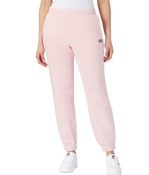 FILA Women's Lassie Full Length Joggers Light Pink Size XL MSRP $45