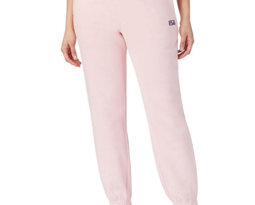 FILA Women's Lassie Full Length Joggers Light Pink Size XL MSRP $45