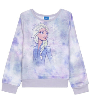 Disney Frozen Toddler Girls Woobie Sweatshirt Purple Size 2T