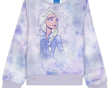 Disney Frozen Toddler Girls Woobie Sweatshirt Purple Size 2T