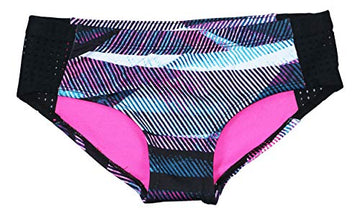 Nike Line Up Mesh Sides Hipster Bikini Bottom Swimwear Size XS Pink