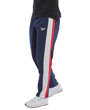 Reebok Men's Ivy League Colorblocked Crinkled Track Pants BLUE Size 2XL MSRP $55