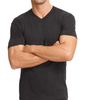 Alfani Mens Cotton 3PK T-Shirt Black Size S