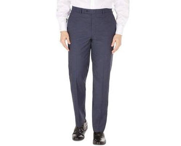 Lauren Ralph Lauren Mens Pattern Classic-Fit Ultr Navy/black Mini Check 31x32