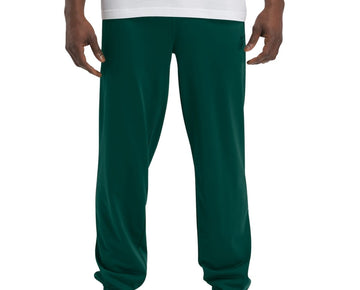 Reebok Mens Regular fit Track Pants Size S Green Solid