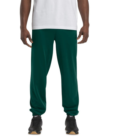 Reebok Mens Regular fit Track Pants Size S Green Solid