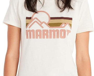 MARMOT Coastal T-Shirt Ivory Women Size M