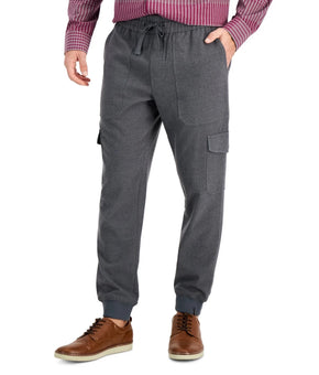 Alfani Men's Cargo Jogger Pants Dark Gray Size XL MSRP $75