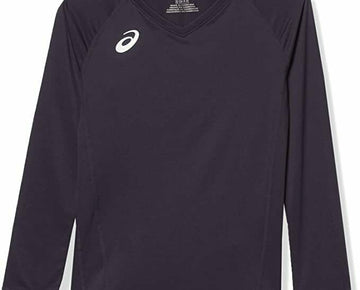 ASICS Youth Spin Serve Volleyball Jersey top Black Size L MSRP $40