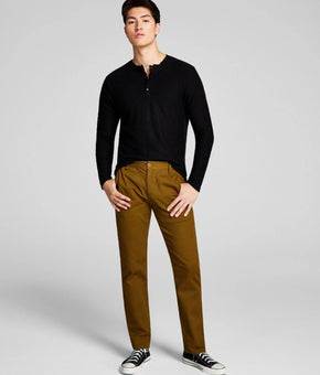 And Now This Mens Everyday Chino Pants in Olive Green-Size 30