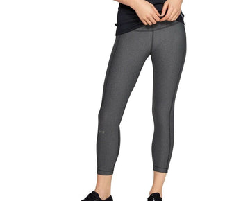 Under Armour HeatGear Hi-Rise Crop Leggings Womens gray Size XS MSRP $60