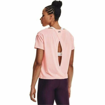 Under Armour Women's UA Tech Open-Back Top pink Size S MSRP $30