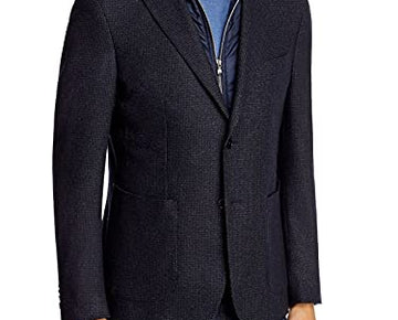 Dylan Gray Mens Navy Blazer Jacket 38R