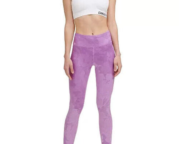 Dkny Womens Sport Botanica 7/8 Leggings purple Size XS MSRP $70