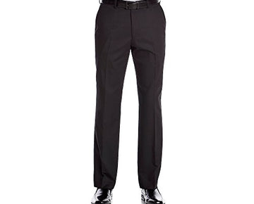 Perry Ellis Men's Slim Fit Suit Separate Pant , Black, Size 40W x 32L