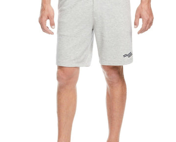 Perry Ellis America Men's Embroidered Flag Sweat Shorts Gray Size XXL MSRP $60