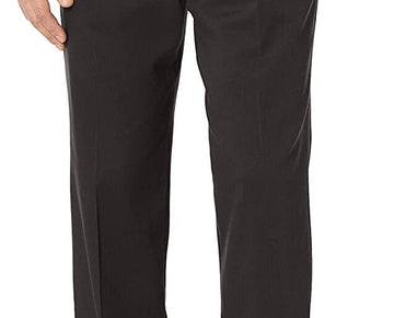 Dockers Men's Easy Classic Fit Khaki Stretch Pants Black Size 32X30 MSRP $50
