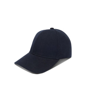 Gents Mens Executive Wool Everyday Ball Cap Navy O/S