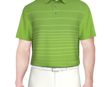 Pga Tour Mens Regular fit Short Sleeve Polo Shirt Size XL Green